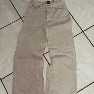 Urban Outfitters BDG Cream High-Rise Jeans